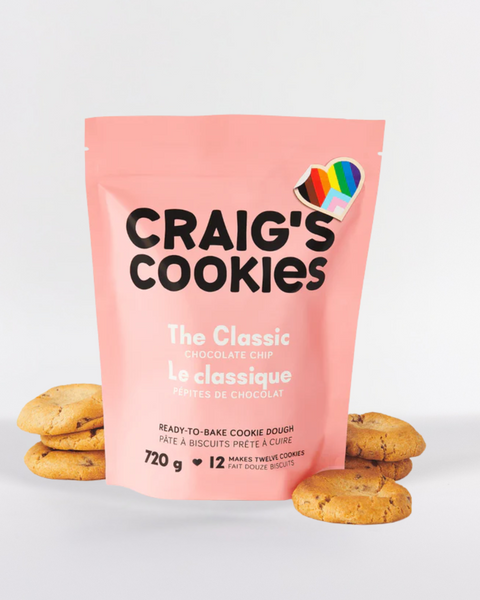 Craig's Classic Chocolate Chip Cookie Frozen Dough