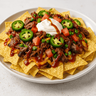 BBQ Brisket Nachos: The Ultimate Party Snack Recipe - Shop The Carbon Bar