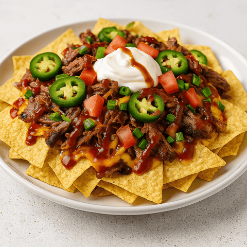 BBQ Brisket Nachos: The Ultimate Party Snack Recipe - Shop The Carbon Bar
