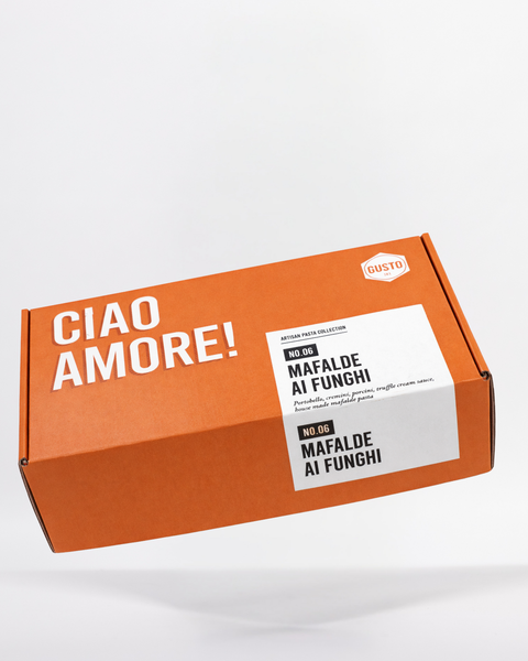 Gusto 101 Mafalde ai Funghi Pasta Kit