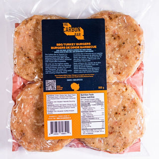 BBQ Turkey Burgers - Shop The Carbon Bar
