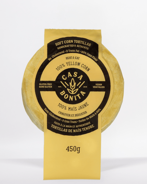 Casa Bonita Yellow Corn Tortillas - Shop The Carbon Bar
