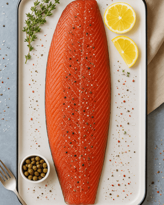 Cured Salmon Gravlax - Shop The Carbon Bar