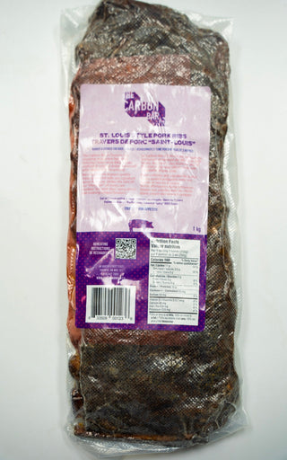 St. Louis Style Pork Ribs - Shop The Carbon Bar